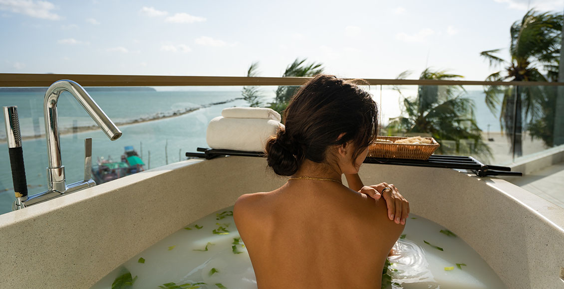 The Beach Samui milk bath spa treatment